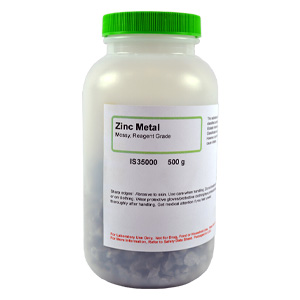 Zinc Metal, Mossy, Reagent Grade, 500g