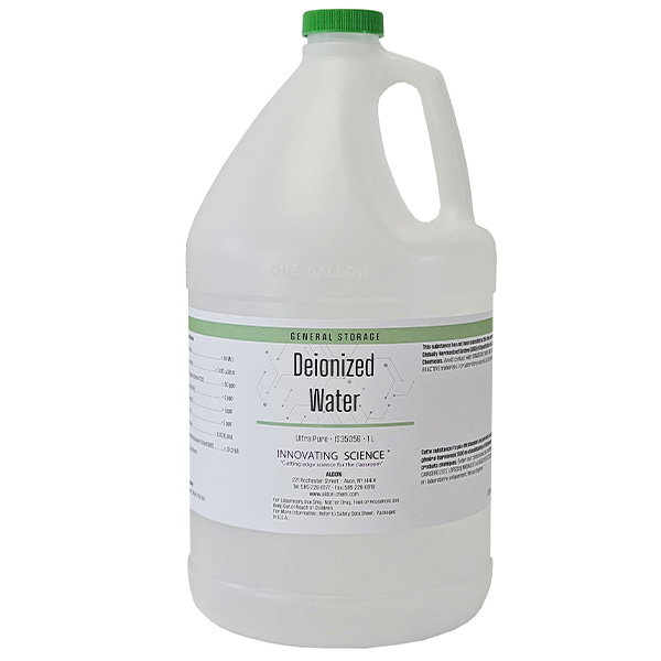 Deionized Water, Ultra Pure, 3.8L