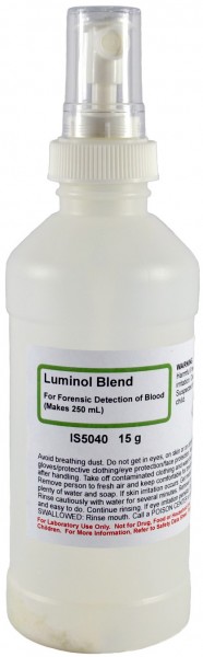 Luminol Blend for Forensic Detection of Blood