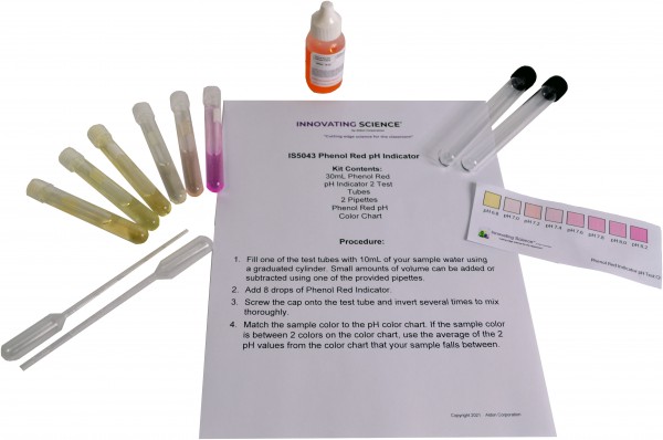 Phenol Red pH Testing Kit