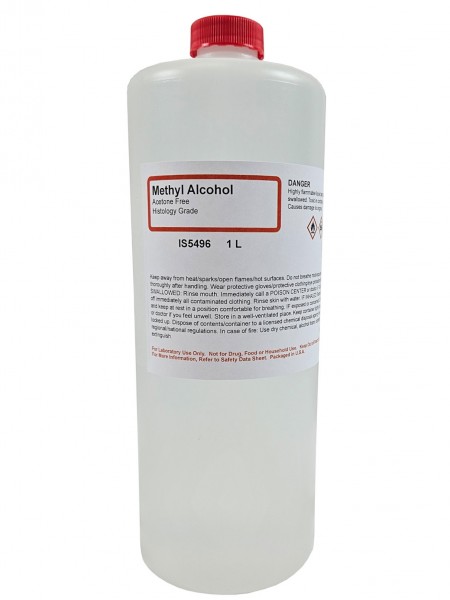 Methyl Alcohol, Absolute (Histology Grade), 1 L
