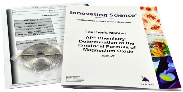 Determination of the  Empirical Formula of Magnesium Oxide AP Chem Kit