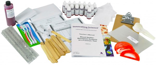 Blood Spatter: Bloodstain Analysis as a Forensic Tool Including Supplemental STEM Activity